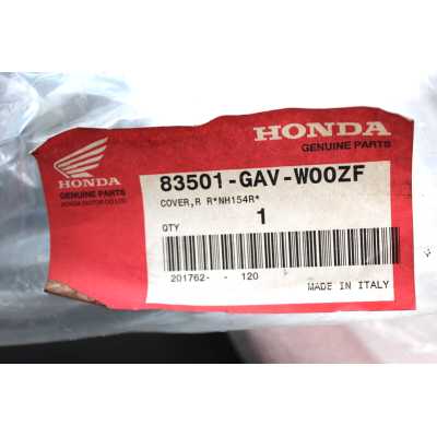HONDA FASCIA POSTERIORE DX GRIGIO BALI 50-100 83501-GAV-W00ZF | Mamoto Ricambi