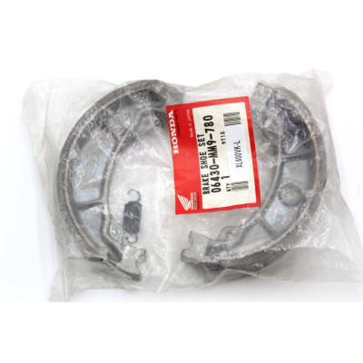 HONDA KIT GANASCE POSTERIORI PER XL600 TRANSALP 87-90 06430-MM9-780 | Mamoto Ricambi