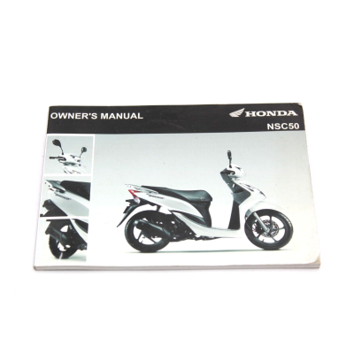 HONDA LIBRETTO USO E MANUTENZIONE PER NSC50 2011 32GGPA00 | Mamoto Ricambi