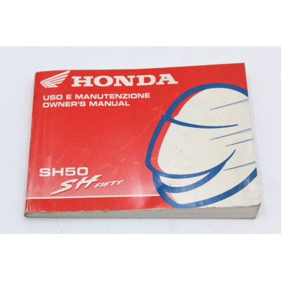 HONDA LIBRETTO USO E MANUTENZIONE PER SH50 FIFTY 1996 39KEYA70 | Mamoto Ricambi