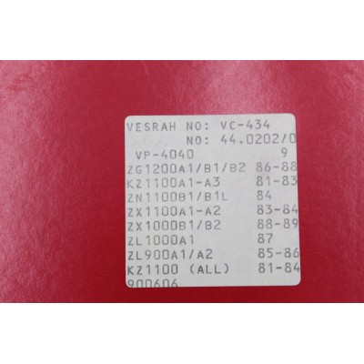 KAWASAKI KIT DISCHI FRIZIONE VESRAH PER KZ1000-KZ1100-ZL900-1000-ZX1100-ZRX1200 | Mamoto Ricambi
