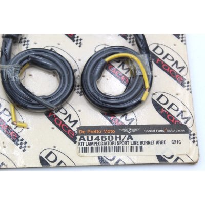 DPM KIT FRECCE IN ALLUMINIO PER TARGA COMPLETE DI STAFFE PER CB600-900 HORNET AU460H/A | Mamoto Ricambi