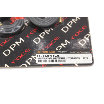 DPM KIT FRECCE "ALUEXTREME" IN ALLUMINIO ARGENTO UNIVERSALI R-0415A | Mamoto Ricambi