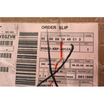 HONDA SCOCCA POSTERIORE DX GRIGIO NH411M PER SCV 100 LEAD 83500-KRP-900ZA | Mamoto Ricambi