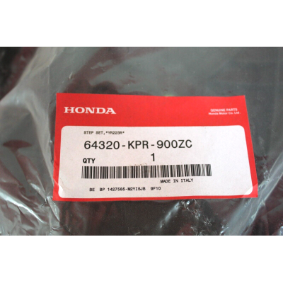 HONDA PEDANA POGGIAPIEDI COLORE MARRONE YR223R PER SH125-150 64320-KPR-900ZC | Mamoto Ricambi