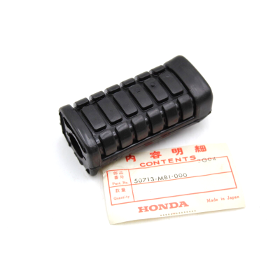 HONDA GOMMINO PEDANA ANTERIORE PER VT500C-VF750/1100C-GL1200-VT1100C 50713-MB1-000 | Mamoto Ricambi