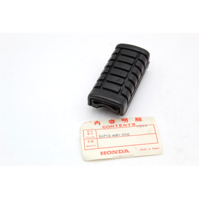 HONDA GOMMINO PEDANA ANTERIORE PER VT500C-VF750/1100C-GL1200-VT1100C 50713-MB1-000 | Mamoto Ricambi