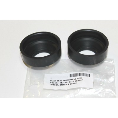 HONDA KIT PARAPOLVERE FORCELLA PER CB400 FOUR-CB450SC-CX500-CM400-CM450C 91254-413-881 | Mamoto Ricambi