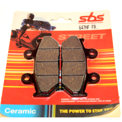 HONDA PASTIGLIE FRENO ANTERIORE SBS NX650 DOMINATOR 1988-96 | Mamoto Ricambi