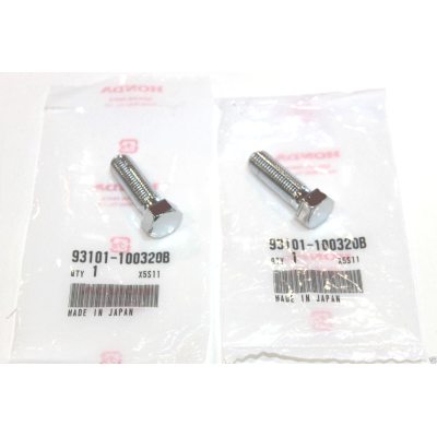 HONDA BULLONI FISSAGGIO AMMORTIZZATORI PER CB350-400-500 FOUR 93101-100320B | Mamoto Ricambi