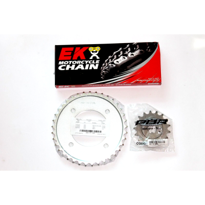 HONDA KIT CORONA-CATENA-PIGNONE CB500 FOUR K3 | Mamoto Ricambi
