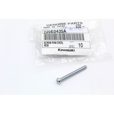 KAWASAKI VITE FISSAGGIO PLASTICHE FRECCE PER Z900-Z1000-Z400-Z650 220E0435A | Mamoto Ricambi
