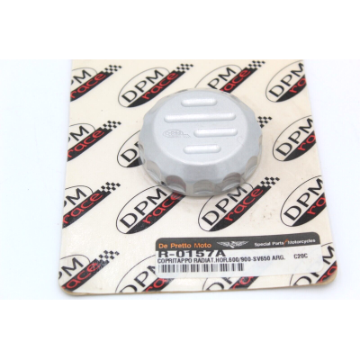 DPM COPRITAPPO OLIO RADIATORE ARGENTO PER HORNET 600-900-SUZUKI SV650 | Mamoto Ricambi