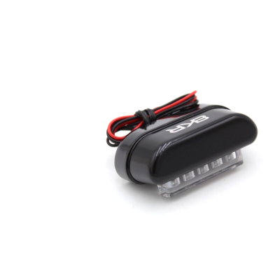 BKR FANALE LUCE TARGA A LED IN ALLUMINIO UNIVERSALE OMOLOGATO | Mamoto Ricambi