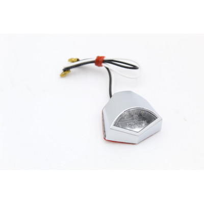 BKR FANALE LUCE TARGA A LED UNIVERSALE OMOLOGATO COLORE ARGENTO | Mamoto Ricambi