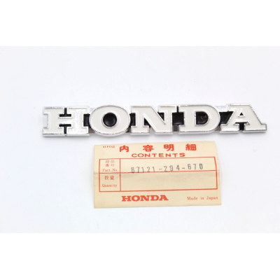 HONDA FREGIO SERBATOIO PER CL450K2 87122-294-670 | Mamoto Ricambi