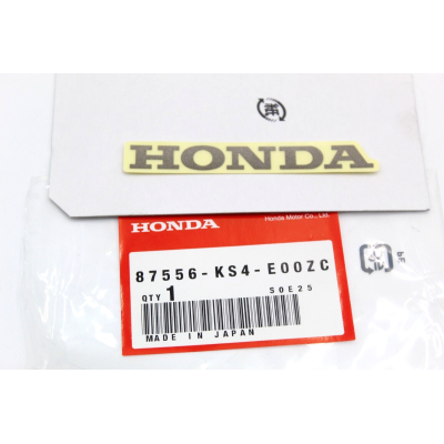 HONDA ADESIVO CENTRALE BAULE PER CN250 COLORE G125 96-99 87556-KS4-E00ZC | Mamoto Ricambi