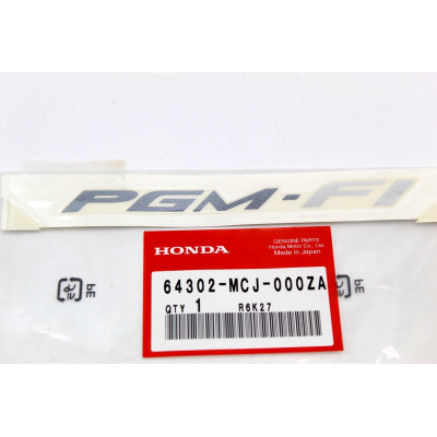 HONDA ADESIVO PGM-FI PER CBR600F4-CBR900RR 00-01 64302-MCJ-000ZA | Mamoto Ricambi