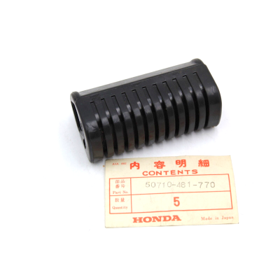 HONDA GOMMINO PEDANA ANTERIORE CA125-CB650-CB650C-CB750K-F-C 50710-461-770 | Mamoto Ricambi