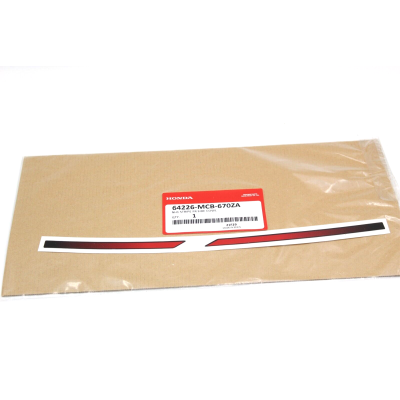 HONDA ADESIVO FILETTO ROSSO CARENA ANTERIORE PER TRANSALP 650 64226-MCB-670ZA | Mamoto Ricambi