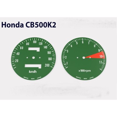 HONDA KIT FONDI CONTAKILOMETRI+CONTAGIRI PER CB 500 FOUR K2-CB550K2 FACECB500K2 | Mamoto Ricambi