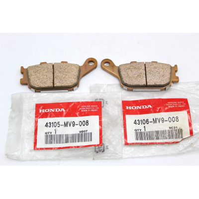 HONDA PASTIGLIE FRENO POSTERIORE ORIGINALI PER CBR600F-CB750FE SEVEN FIFTY | Mamoto Ricambi