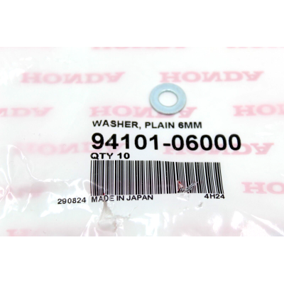 HONDA RONDELLA 6MM PER VARI COMPONENTI DELLA CICLISTICA 94101-06000 | Mamoto Ricambi