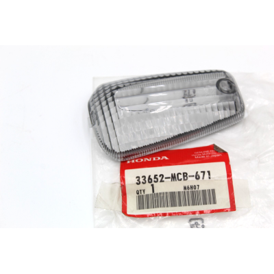 HONDA PLASTICA FRECCIA POSTERIORE SX BIANCA PER XL650V TRANSALP 33652-MCB-671 | Mamoto Ricambi