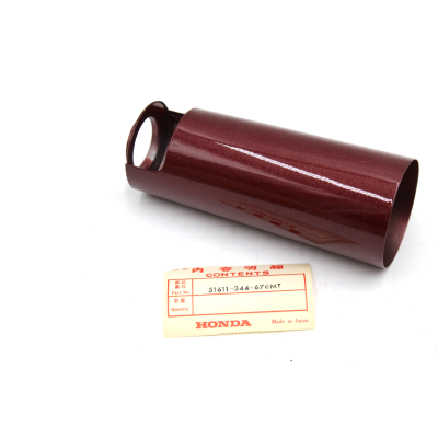 HONDA COPERCHIO FORCELLA DX COLORE ROSSO METALLIZATO PER CB350F-CB250-350K4 | Mamoto Ricambi