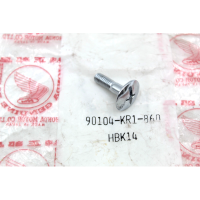 HONDA VITE CROMATA CARENE 6X22 PER NS125F-R-NX500-NX650-XL125V 90104-KR1-860 | Mamoto Ricambi