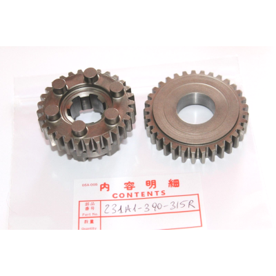 HONDA KIT INGRANAGGI 3-4 PER CB500 FOUR K0-K1-K2 234A1-390-315 | Mamoto Ricambi