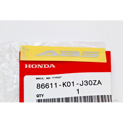 HONDA ADESIVO ABS PARAFANGO ANTERIORE SH125-150-PCX125-150 86611-K01-J30ZA | Mamoto Ricambi
