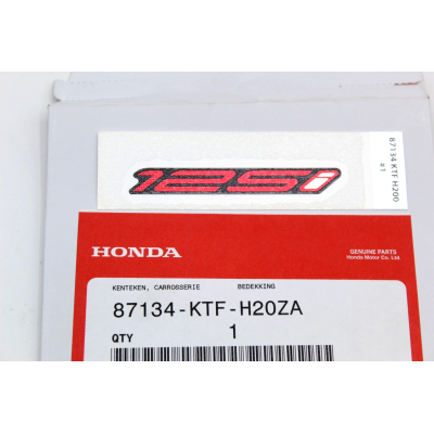 HONDA ADESIVO SCOCCHE POSTERIORI SH125 2010-11 87134-KTF-H20ZA | Mamoto Ricambi
