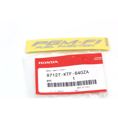 HONDA ADESIVO PGM-FI SH125-150-SH300 87127-KTF-640ZA | Mamoto Ricambi