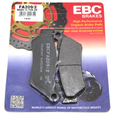 HONDA PASTIGLIE FRENO ANTERIORE NX650 97-00-CB500-S-FMX650-VIGOR 650-NTV650 | Mamoto Ricambi