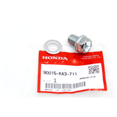 HONDA BULLONE SCARICO OLIO+RONDELLA XL600LM-R-CR125-250-500-XR200-XR600 | Mamoto Ricambi