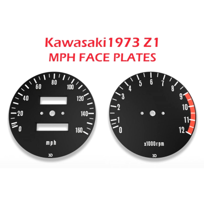 KAWASAKI KIT FONDI CONTAKILOMETRI+CONTAGIRI PER Z1900 1973 | Mamoto Ricambi