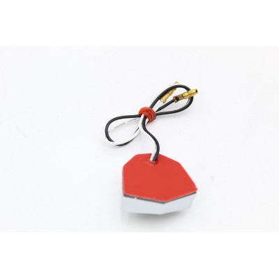 BKR FANALE LUCE TARGA A LED UNIVERSALE OMOLOGATO COLORE ARGENTO | Mamoto Ricambi