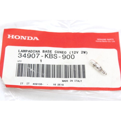 HONDA LAMPADA SPIE LUCI STRUMENTI SH50-75 1993-95-NSR125F-R 93-01 34907-KBS-900 | Mamoto Ricambi