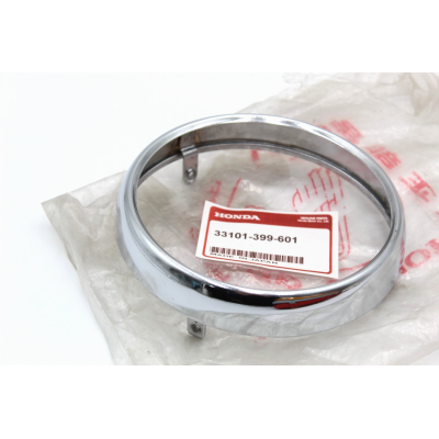 HONDA GHIERA FARO CROMATA STANLEY XL100-12-175-250S-CB125T-CB50-CM200T-Z50J-CY80 | Mamoto Ricambi