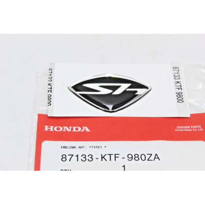 HONDA ADESIVO GRIGLIA SCUDO ANTERIORE NERO SH125-150 2009-12 87133-KTF-980ZA | Mamoto Ricambi