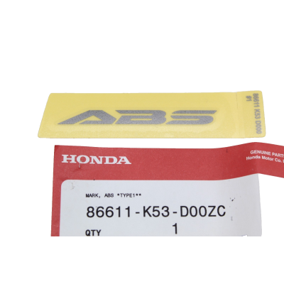 HONDA Adesivo ABS Parafango Anteriore SH300-SH350 86611-K53-D00ZC | Mamoto Ricambi