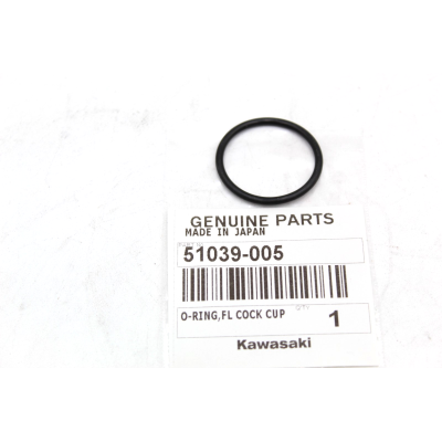 KAWASAKI O-RING Fissaggio Bicchiere Rubinetto Benzina per Z400D 51039-005 | Mamoto Ricambi