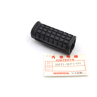 HONDA GOMMINO PEDANA ANTERIORE VF500F-CB350-450S-CB125T-TD 50661-MF2-000 | Mamoto Ricambi