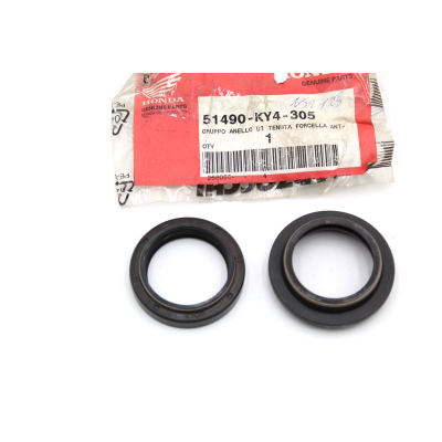 HONDA KIT PARAOLI FORCELLA COMPLETI PER NSR125F-R 88-92 51490-KY4-305 | Mamoto Ricambi