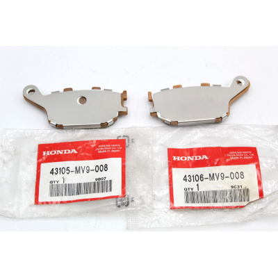 HONDA PASTIGLIE FRENO POSTERIORE ORIGINALI PER CBR600F-CB750FE SEVEN FIFTY | Mamoto Ricambi