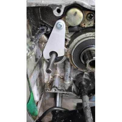 HONDA PIASTRINA BLOCCA PARAOLIO ASTA FRIZIONE CB450K-CL450 | Mamoto Ricambi