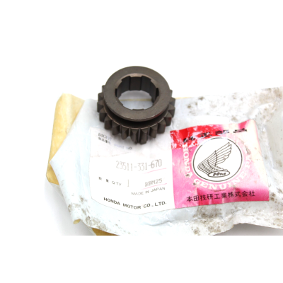 HONDA INGRANAGGIO 22 DENTI 5 MARCIA XL125S-SL100-125 23511-331-670 | Mamoto Ricambi