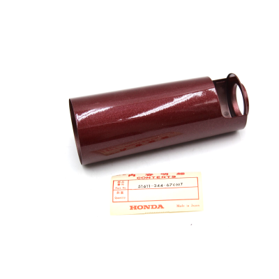 HONDA COPERCHIO FORCELLA DX COLORE ROSSO METALLIZATO PER CB350F-CB250-350K4 | Mamoto Ricambi