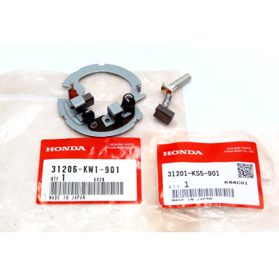 HONDA GRUPPO SPAZZOLE PER MOTORINO AVVIAMENTO PER CN250 SPAZIO 1991-00 | Mamoto Ricambi